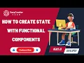 REACT JS 2024 TUTORIAL IN HINDI WHAT IS STATE IN REACT JS STATE WITH FUNCTIONAL COMPONENTS