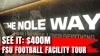 FSU Football Florida State Football Center tour behind the scenes access
