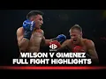 Liam Wilson vs. Ayrton Gimenez💥🥊 - Full Fight Highlights | Fox Sports Australia