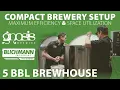Compact Brewery Setup for Maximum Efficiency and Space Utilization