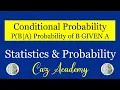 4 Easy Ways to Solve Conditional Probability Problems - Statistics and Probability