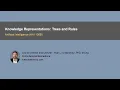 Knowledge Representations Trees and Rules
