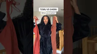 TEMU VERSUS SHEIN Which team are you