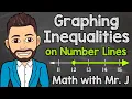 Graphing Inequalities on Number Lines Math with Mr J
