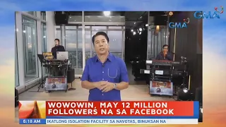 UB Wowowin May 12M Followers Na Sa Facebook  UB Wowowin May 12M Followers Na Sa Facebook