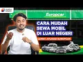 CARA SEWA MOBIL DI LUAR NEGERI PAKAI APLIKASI EUROPCAR | #tipsntrip