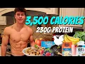Full Day of Eating 3 500 Calories High Protein Diet to Build Muscle and Get Stronger