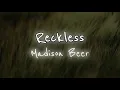 Download Lagu Madison Beer - Reckless [with Reverb]