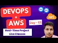 Day-01 DevOps with AWS Cloud Live Demo Session for Beginners Real-Time Hands-On Training