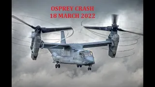 Osprey V-22 Crash Norway 18 March 2022 NATO Exercise \