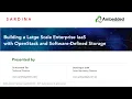 Webinar Building a Large Scale Enterprise IaaS with OpenStack and Software-Defined Storage