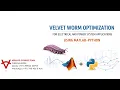 VELVET WORM OPTIMIZATION FOR ELECTRICAL AND POWER SYSTEM APPLICATIONS USING MATLAB-PYTHON
