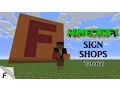 How to set up a Sign Shop in Minecraft 1 9