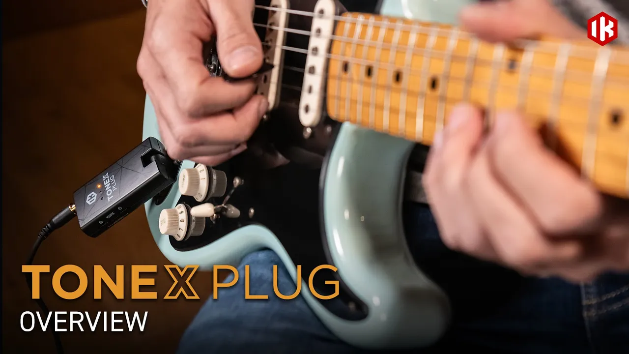 IK Multimedia TONEX Plug Portable Guitar Headphone Amplifier with