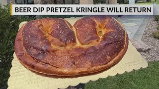 Uncle Mike s says limited Beer Dip Pretzel Kringle will return