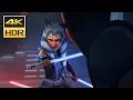Star Wars The Clone Wars Ahsoka Tano vs Darth Maul 4K R