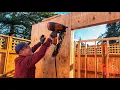 Best Siding for a Shed Plywood T1-11 Shed Studio Build Ep