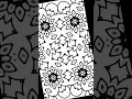 Tranquil Magic Stress relieving Mandala Coloring Pages