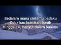 Download Lagu CINTA SEBENARNYA - DJOKER ( KARAOKE )