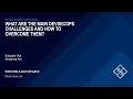 What are the main devsecops challenges and how to overcome them