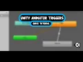 How To Use Animator Triggers In Unity 3D Quick Tutorial