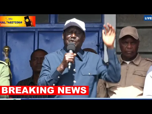 Download MP3 BREAKING NEWS: Raila Odinga quits AU Chairmanship job to vie for president in 2027, warns Ruto!