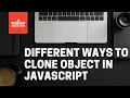 Javascript Clone Object Writing own deep clone function JavaScript Interview Question