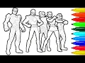 Power Rangers Legacy Wars Coloring Pages