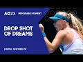 Lagu Mirra Andreeva's Incredible Drop Shot | Australian Open 2023