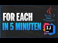 FOR EACH Schleife in Java - Java Programmieren Lernen