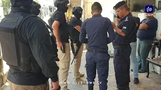 حملة أمنية على المطلوبين في وسط البلد بعمان وضبط عدد منهم دندنها