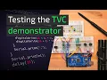 Building a TVC demonstrator Programming and testing the electronics