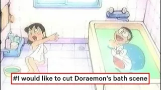petition to cut out all bath scenes in doraemon receives mixed responses from fans