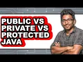 Public vs Private vs Protected Java - Full Comparison