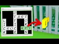 A Unique Open World Crossword Puzzle Game