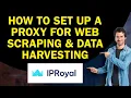 How To Set Up A Proxy For Web Scraping Data Harvesting