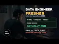 Data Engineer Fresher Interview Questions 2026 Every SQL Answer Actually Run