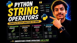 Python String Operators Explained Complete Tutorial in Hindi