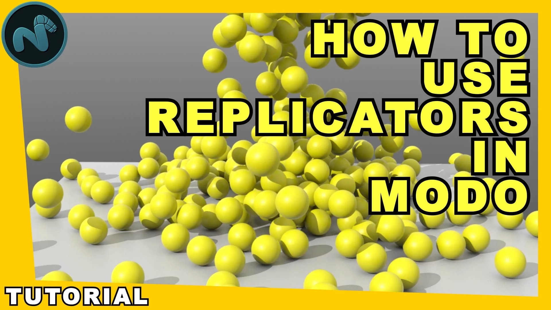 How To Use Replicators In Modo - Tutorial