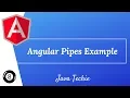 Angular Pipes - Example Java Techie