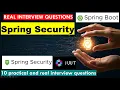 Top Spring Security Interview Questions Answers Spring Boot Authentication Authorization Role
