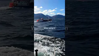 We Cross A Fishing Boat And He Is…..