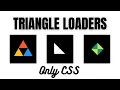 3 Creative CSS Loaders