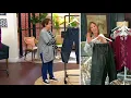 GRAVER by Susan Graver Faux Leather Wide-Leg Crop Pants on QVC
