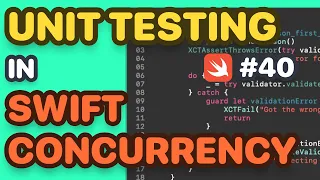 Unit Testing in Swift Concurrency Unit Testing Networking Code in Swift Concurrency