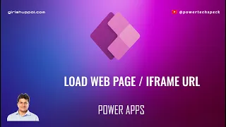 How to load dynamic Web Page IFrame URL in a model driven app using JavaScript