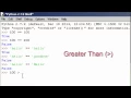 2015 PYTHON THE RELATIONAL OPERATORS