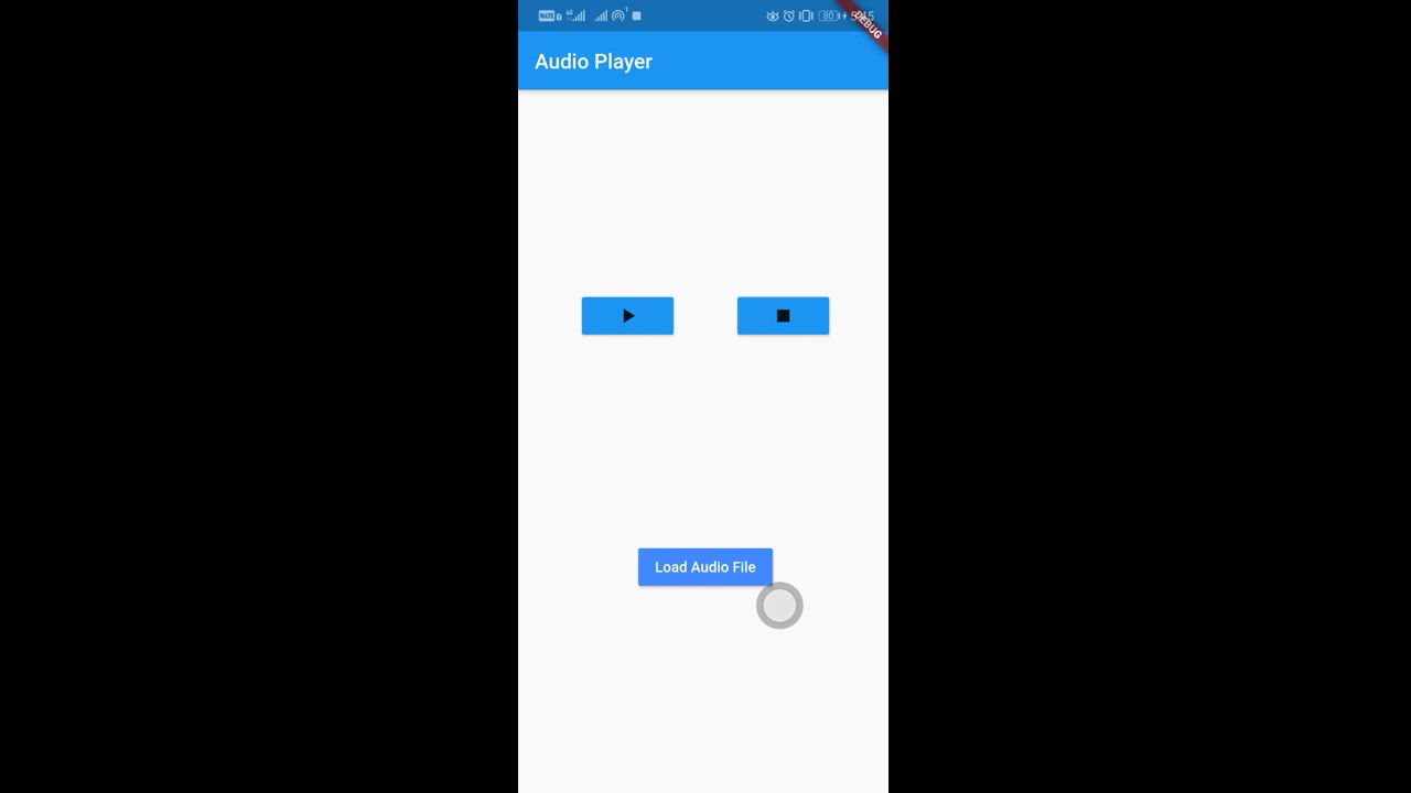 How to play an audio file from local storage in flutter