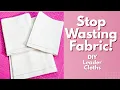 Cutie Breeze Leader Ender Cloth Tutorial How to Make Duck Cloth Leaders for Your Frame