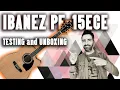 Download Lagu IBANEZ Acoustic Guitar PF15ECE    Unboxing and detailed test  - No talk  - PF15ECE-NT